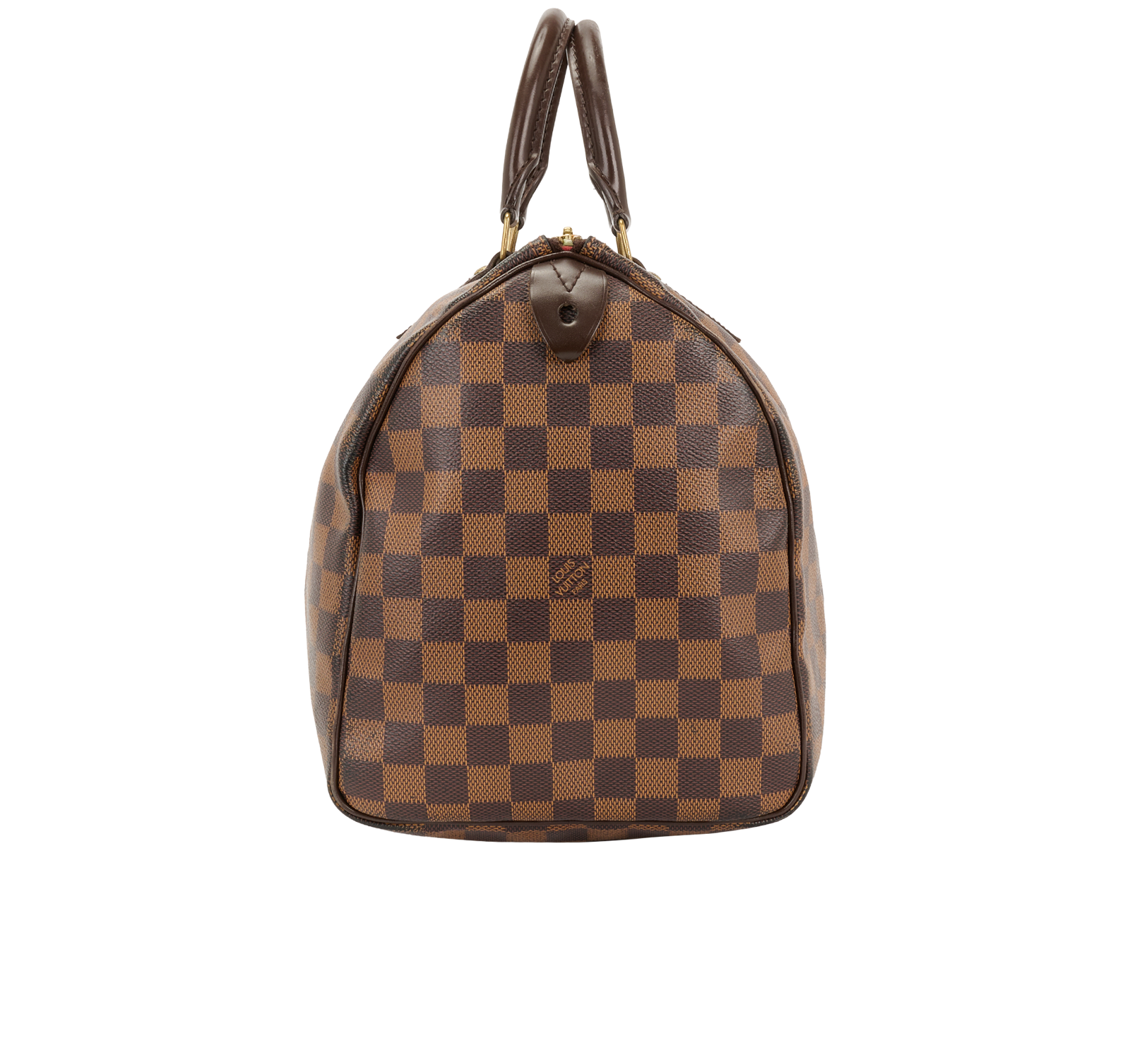Speedy 30, &pound;695, Handbags, Black/Brown, Canvas, Bottom view